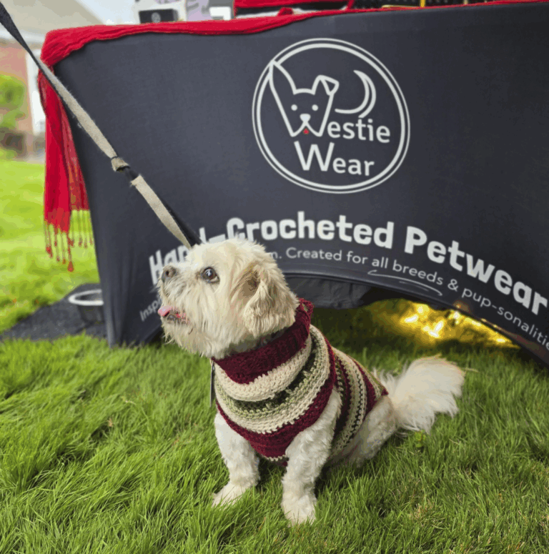 Milo at WestieWear's first Fall Festival