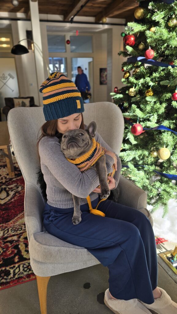 Mama & Me Dog Sweater/Beanie Set - Escobar