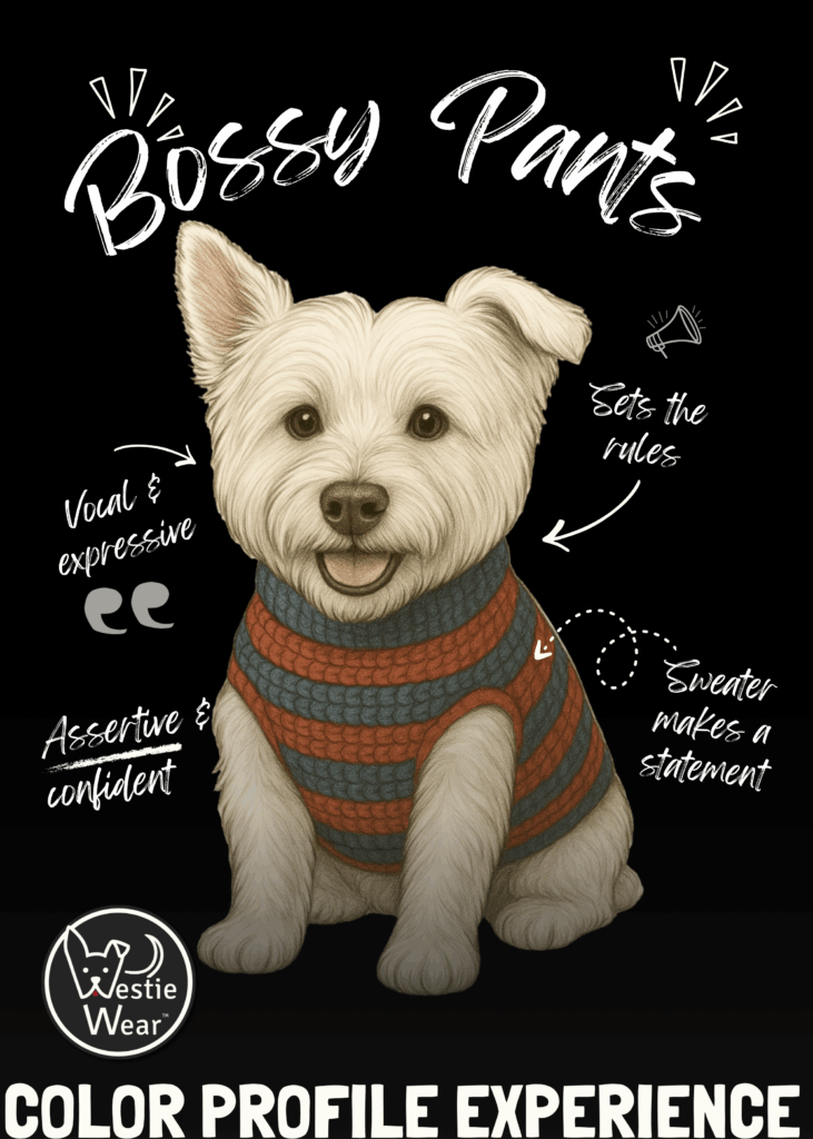 Bossy Pants Characteristics