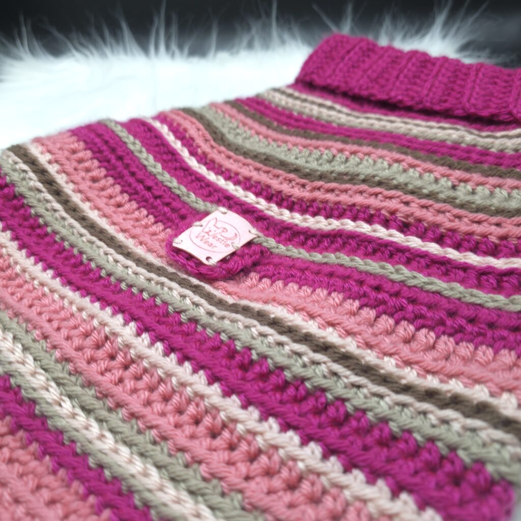 Doggy Diva WestieWear Pink Sweater - 2